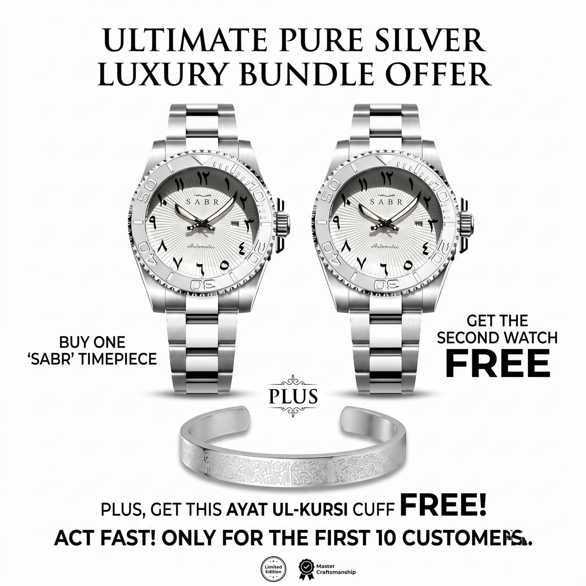 The SABR Arabic Dial Watch Collection